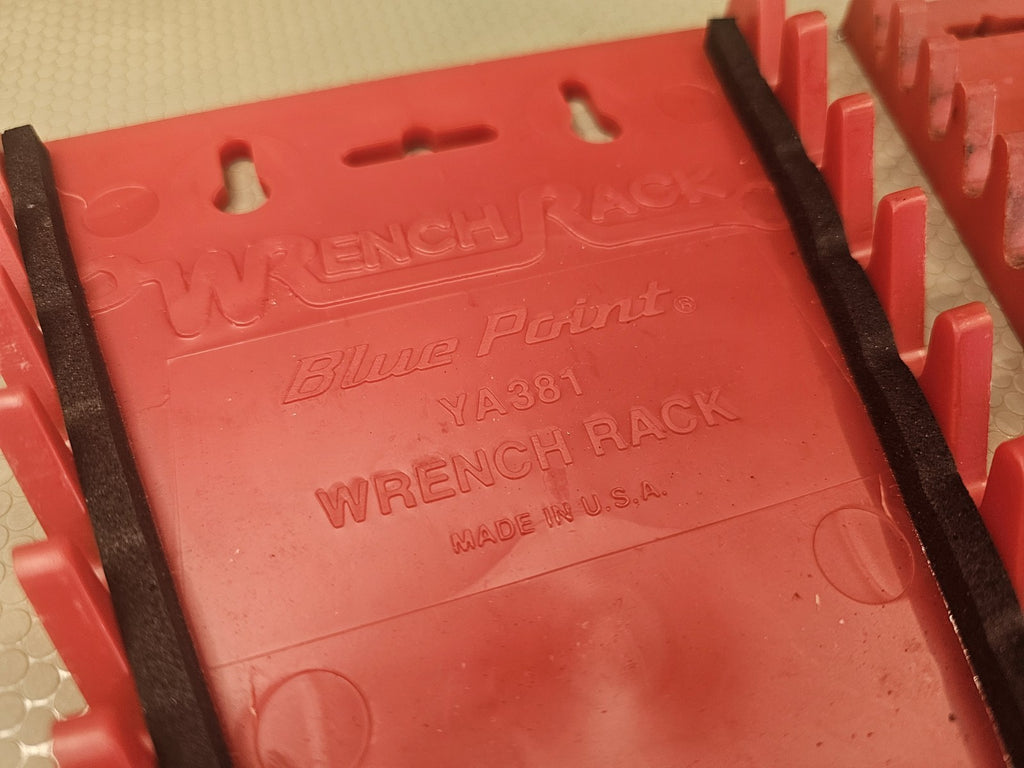 Mac Tools Blue Point Wrench Rack YA381 Lot of 3