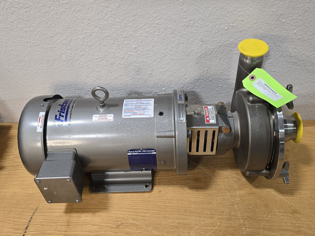 NEW Fristam FPX 3531-175 Centrifugal Pump 5HP + Baldor Washdown Motor CEWDM3615T