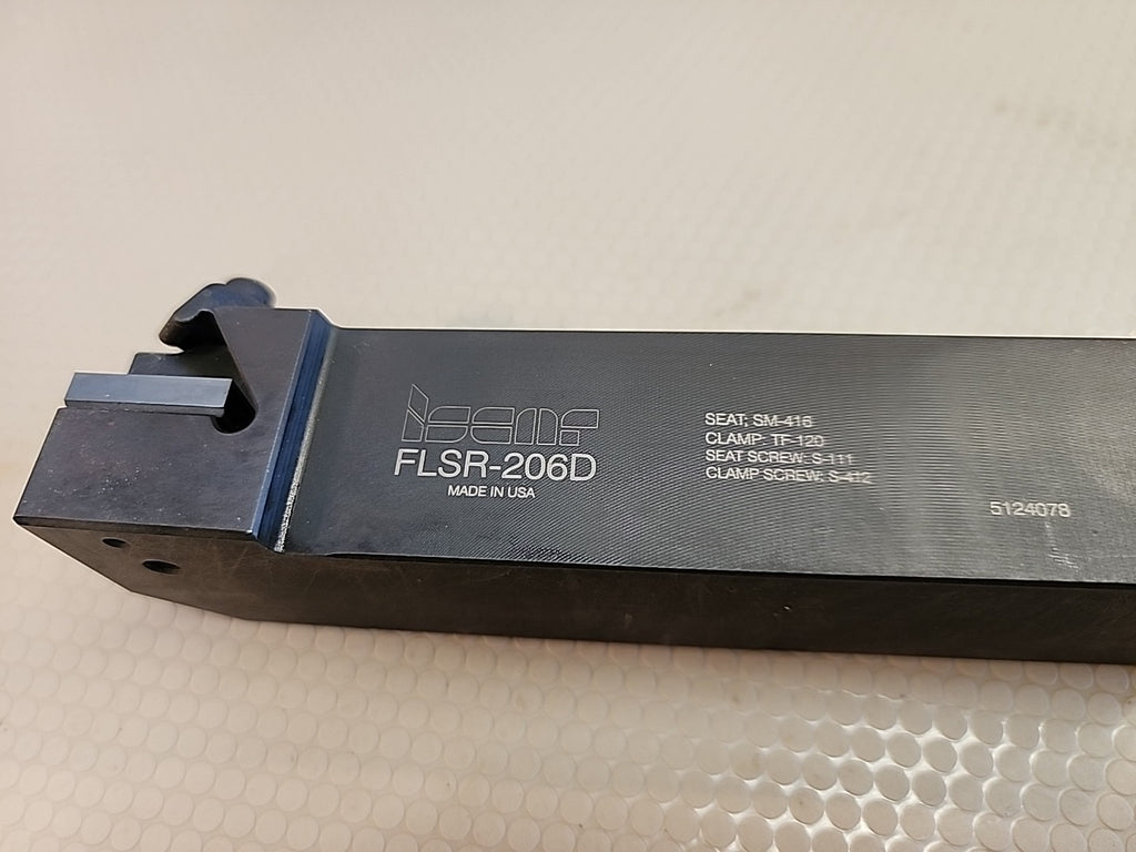 ISCAR FLSR-206D Lathe Tool Holder 5124078 Shank 1pc