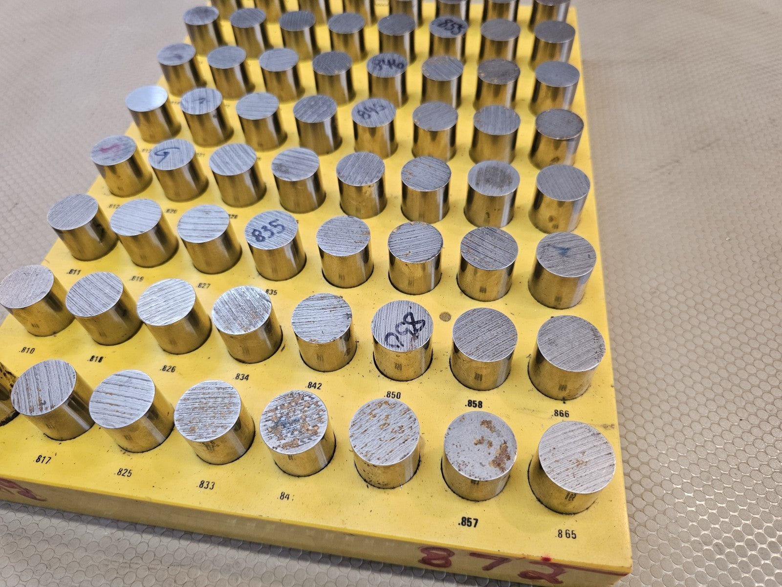 Pin Gauge Perfekt Punch 0.809 to 0.872 LARGE Machinist 