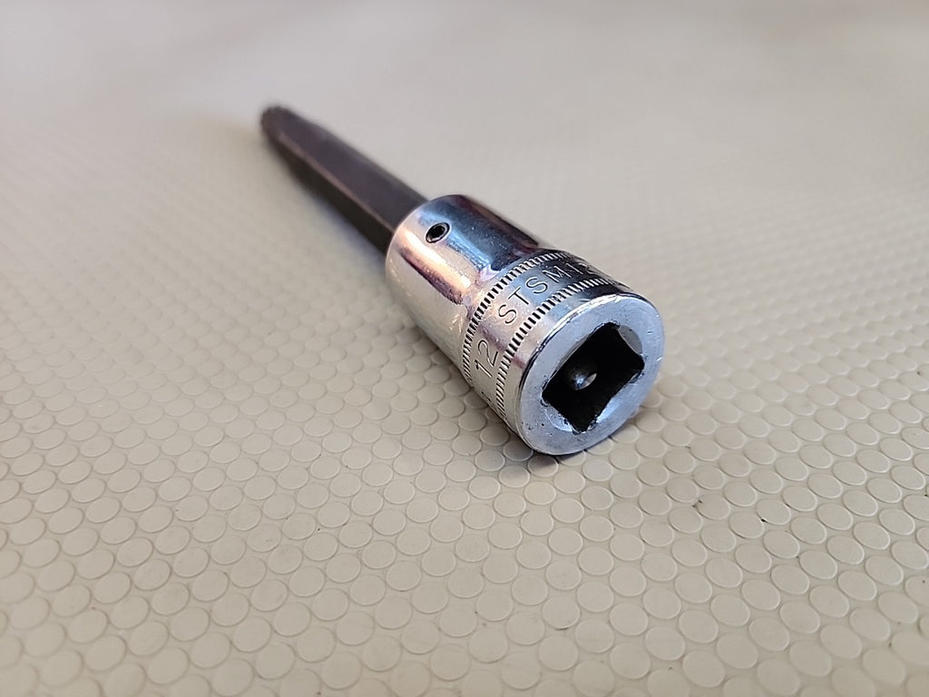 Snap-On ™ USA 1/2" Drive 12mm Long Triple Square Socket Driver STSM12LA 