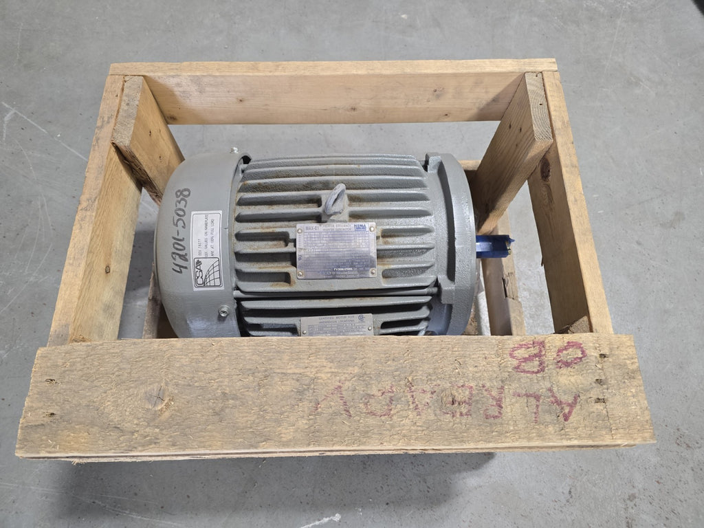 TECO Westinghouse 5HP 1745RPM 3PH 184TC Motor EP0054C MAX-E1 Premium Inverter