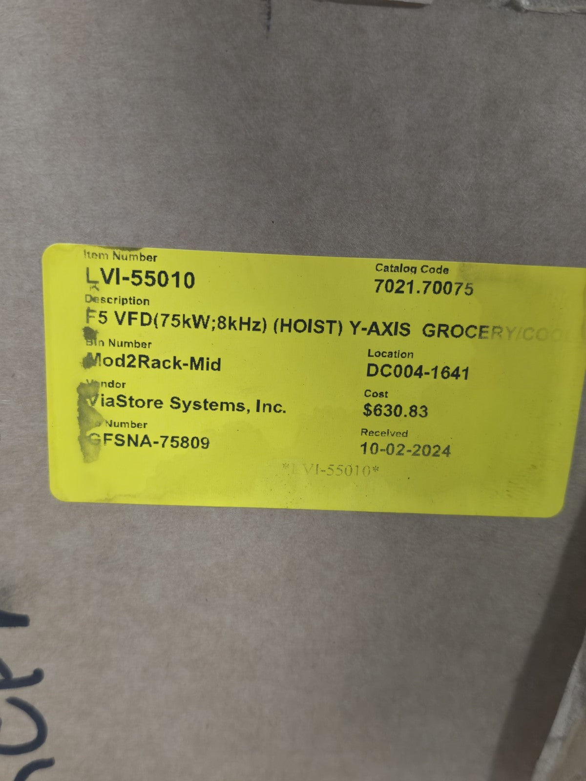 NEW KEB 23F5A1U-YR6A F5 VFD Variable Frequency Drive Inverter 75kW 305-500V