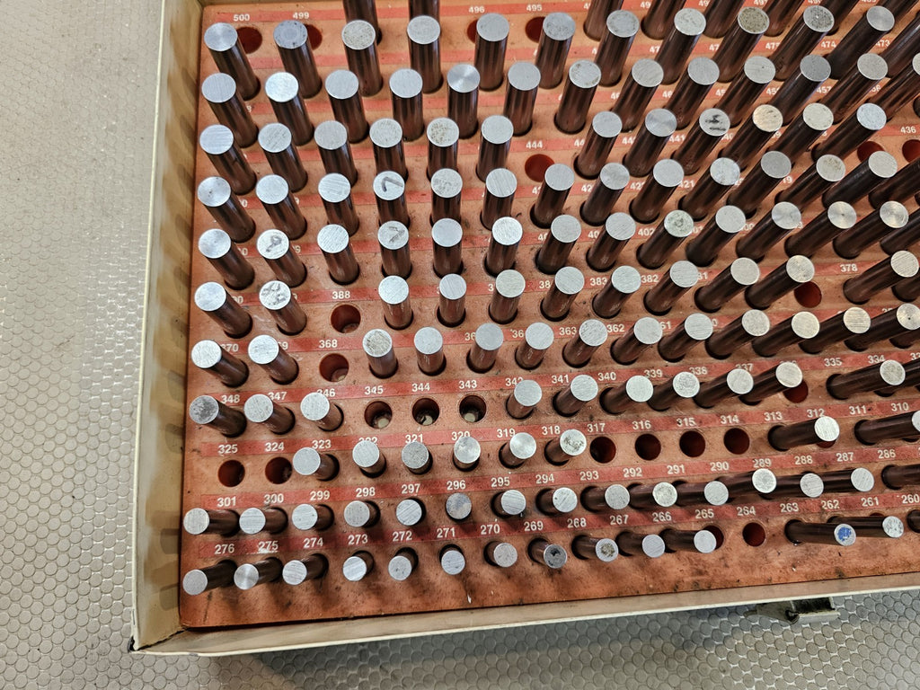 Vermont Pin Gage .251 to .500 Series C Class Minus Set Missing a few