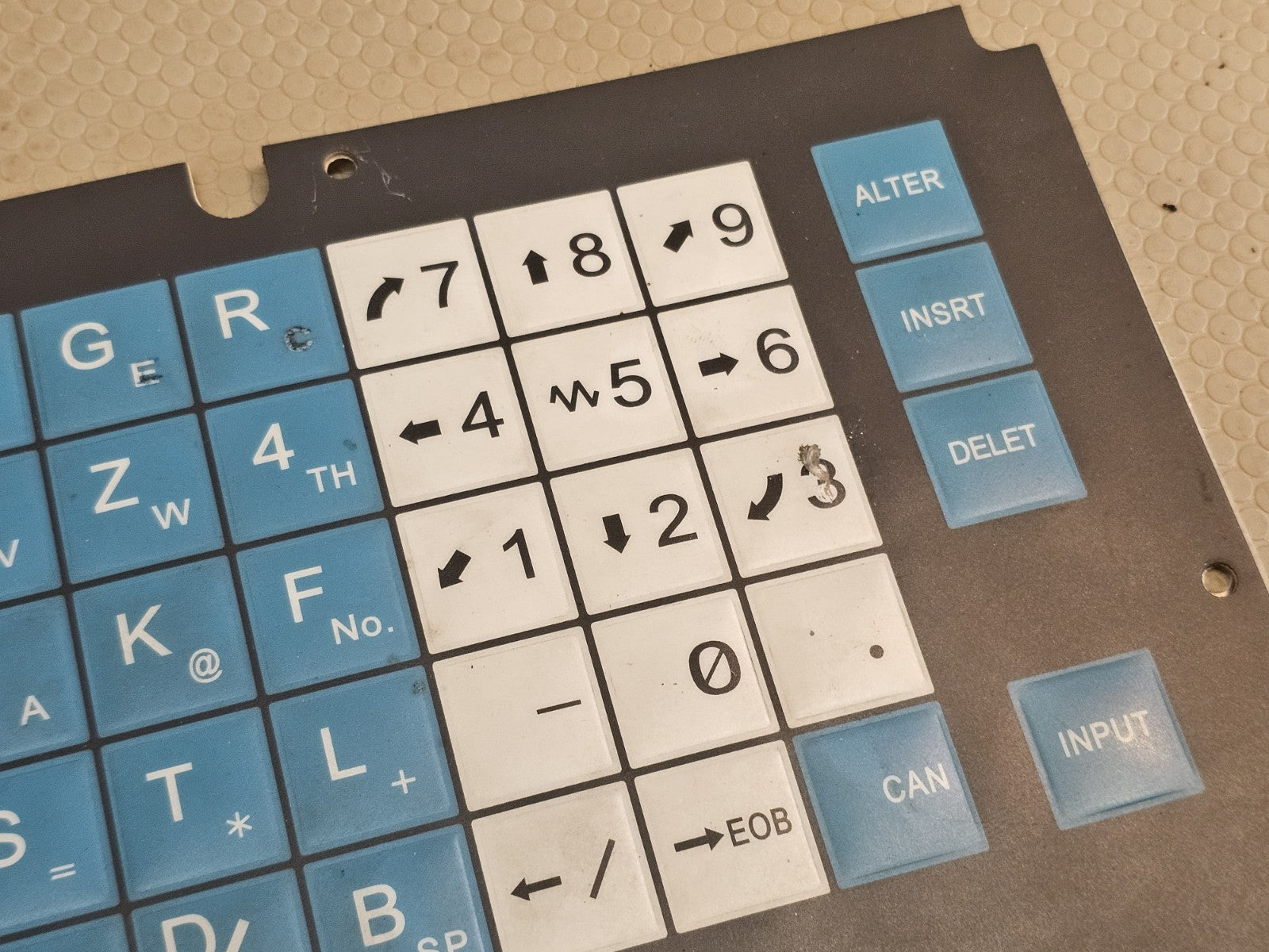 New FANUC A98L-0001-0568#M Membrane Keysheet Keyboard