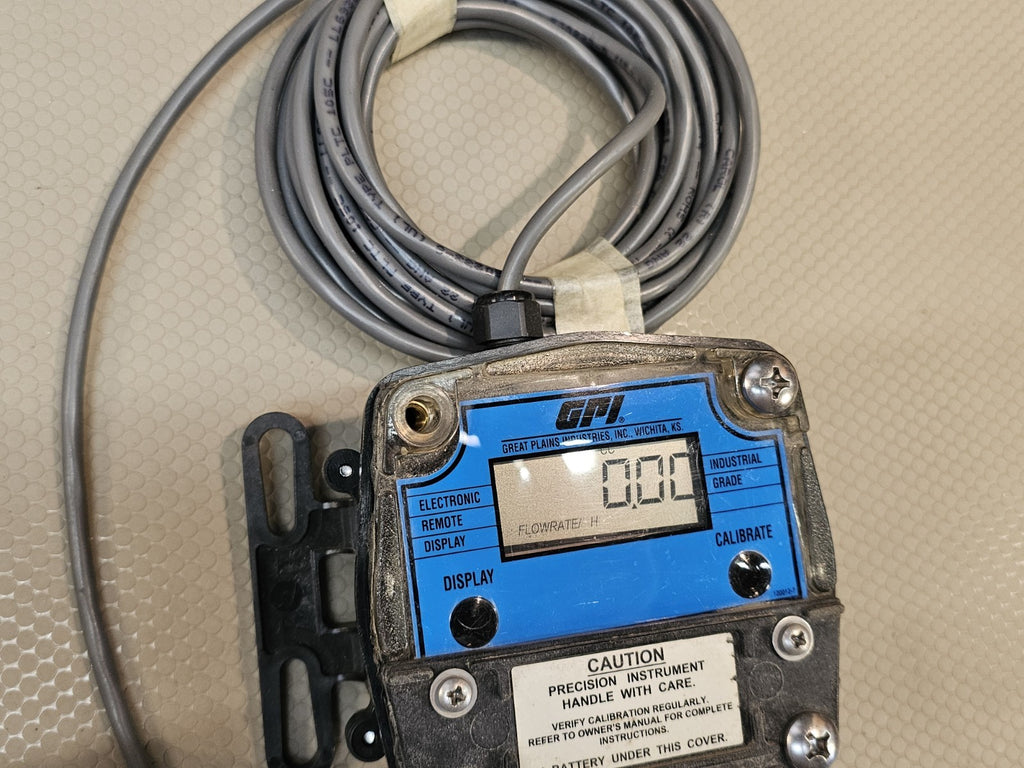 GPI GG500-MLocal Mount Display Liquid Chemical meter device *works*