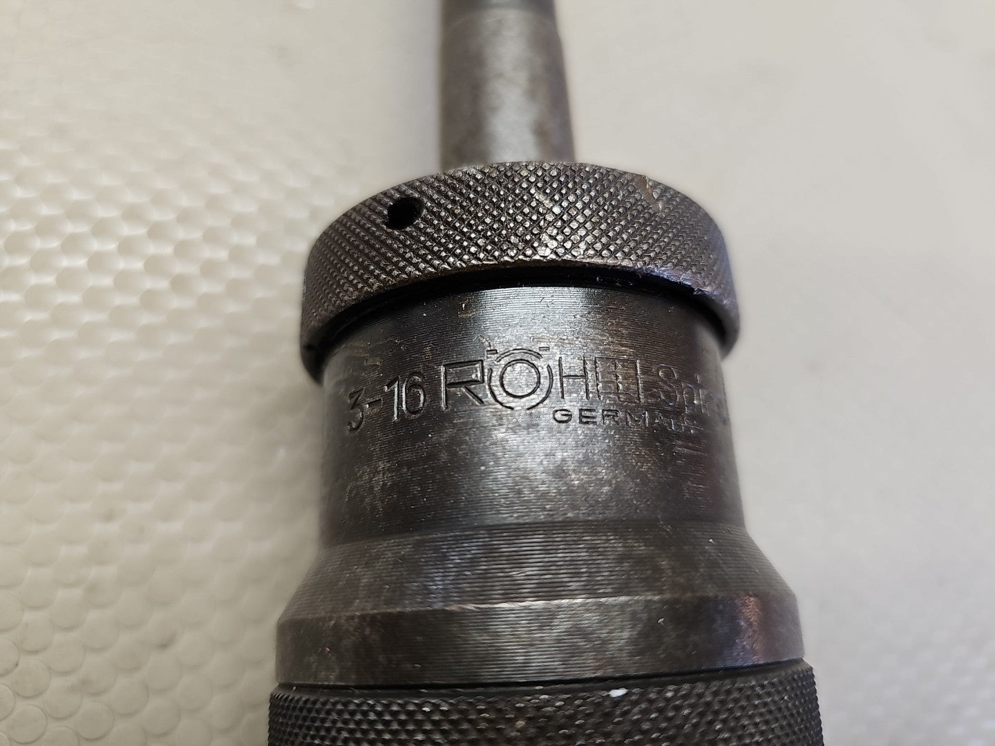 ROHM 3-16 SPIRO 1/8-5/8 KEYLESS CHUCK JAC 6 on R8 Shank