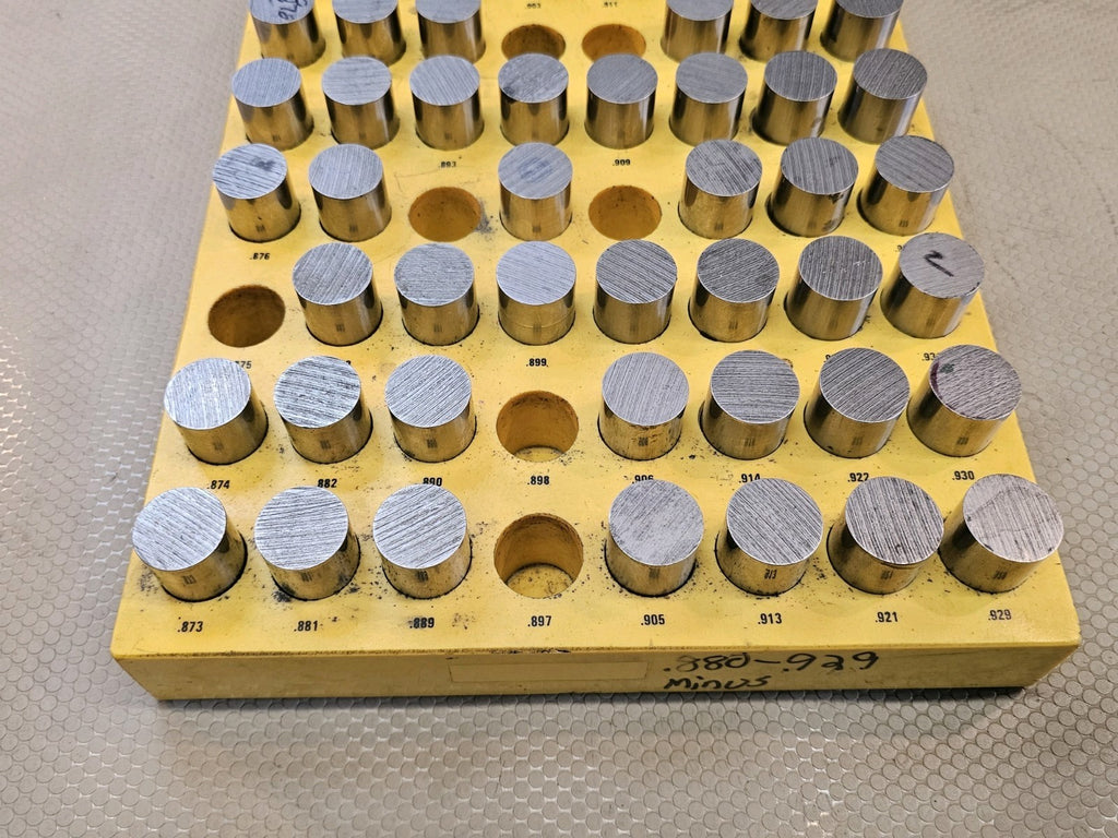 Pin Gauge Perfekt Punch 0.880 to 0.929 LARGE Machinist 