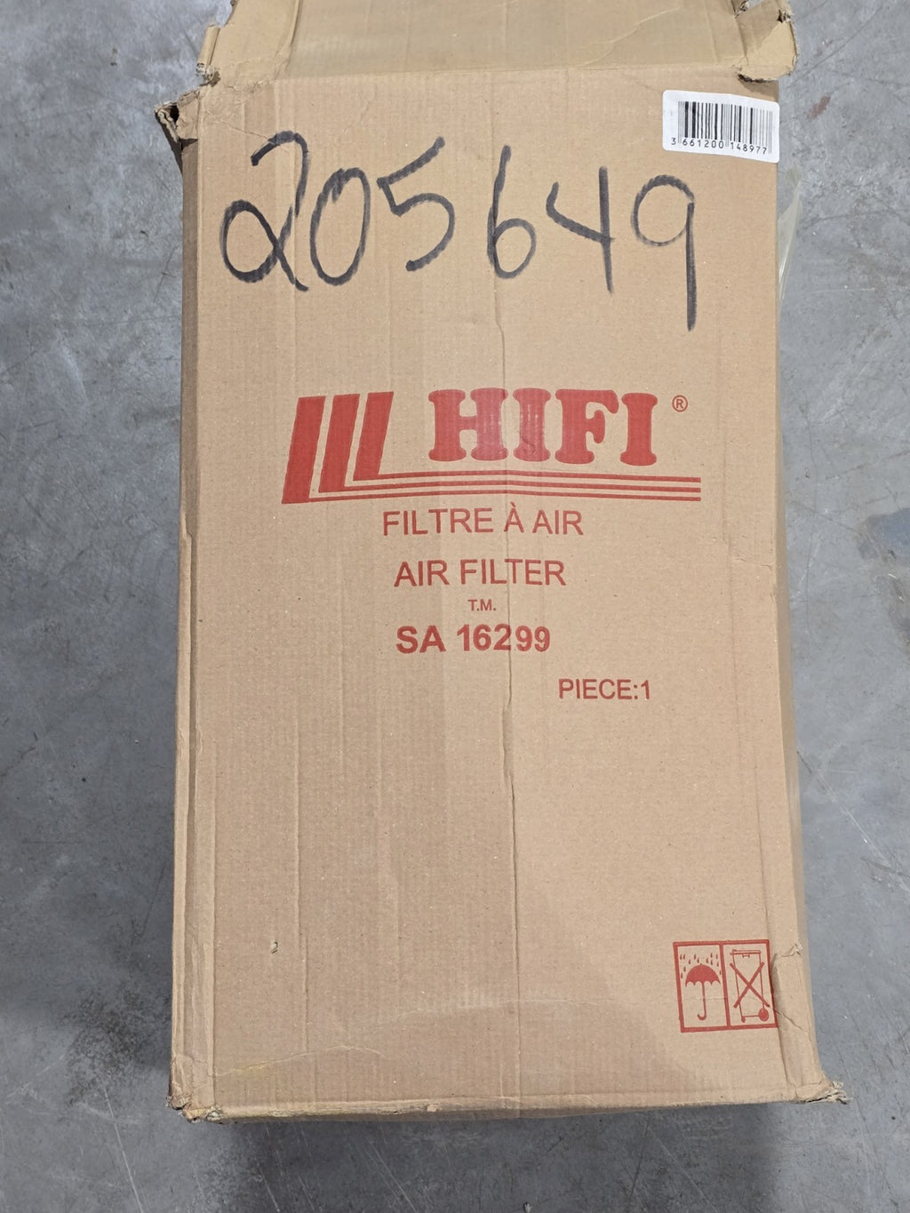 HiFi Filter SA 16299 Replacement Air