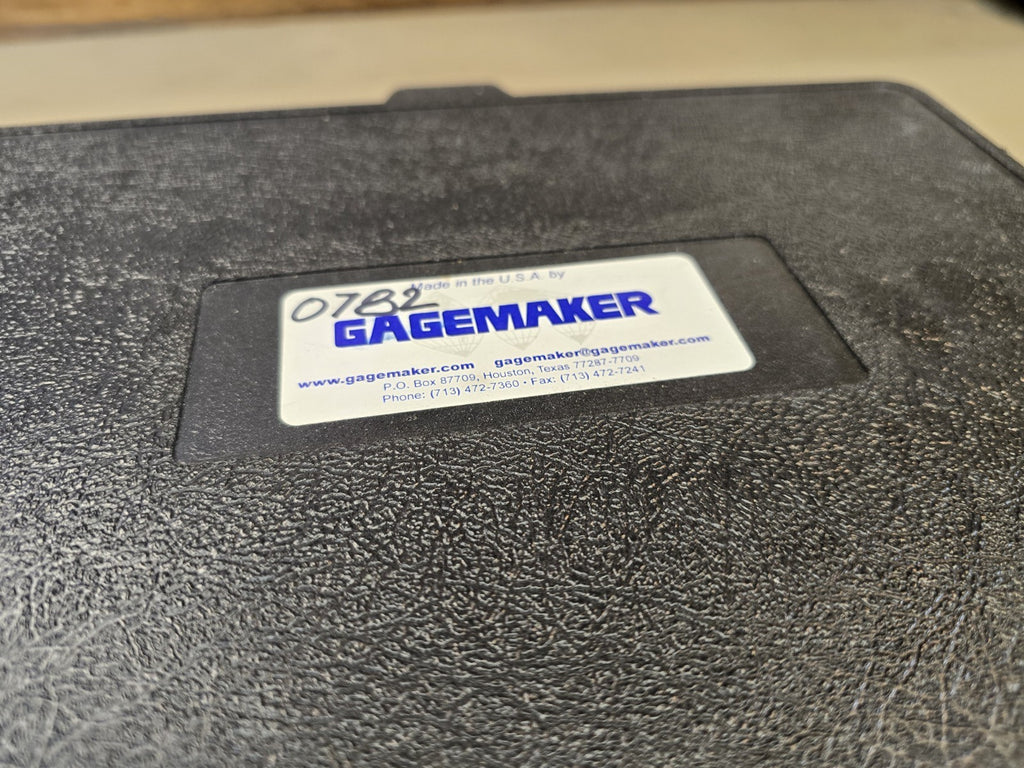 Gagemaker CL-1004 Camlock Micrometer Gage 3” - 4" For API Weld Flange Thickness