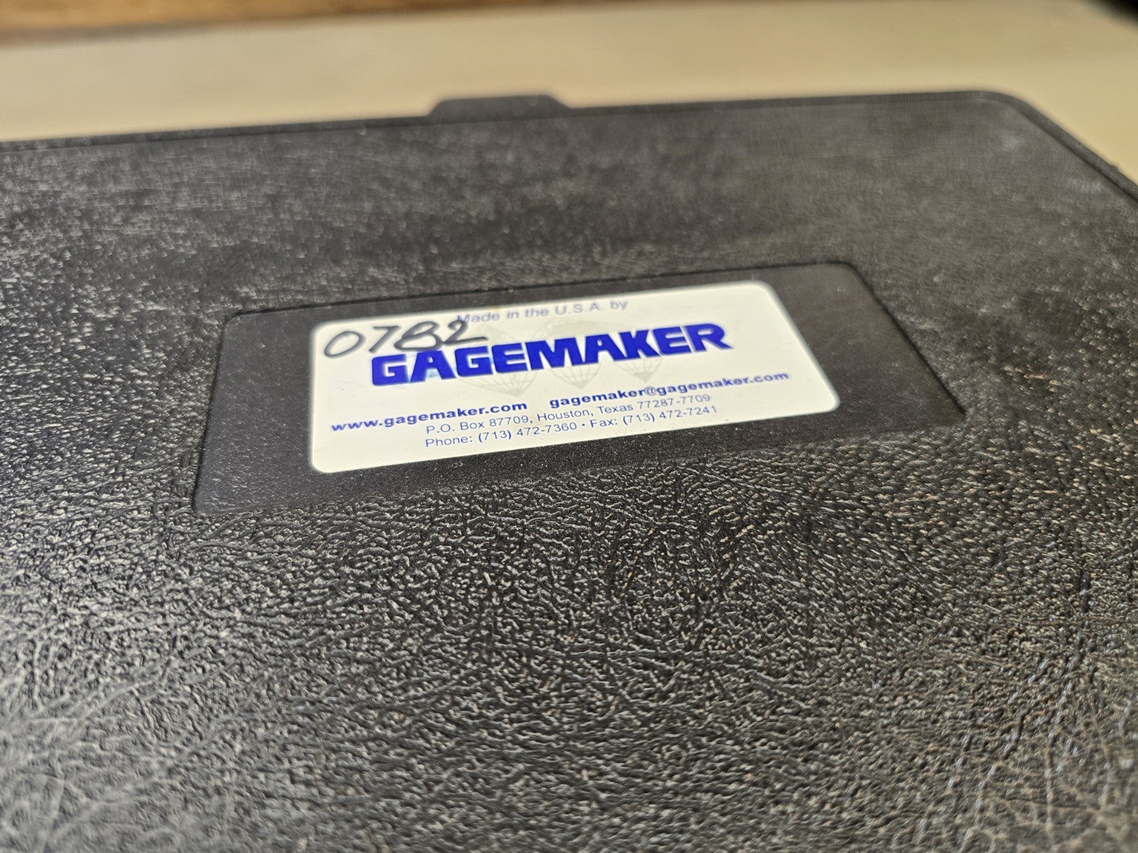 Gagemaker CL-1004 Camlock Micrometer Gage 3” - 4" For API Weld Flange Thickness