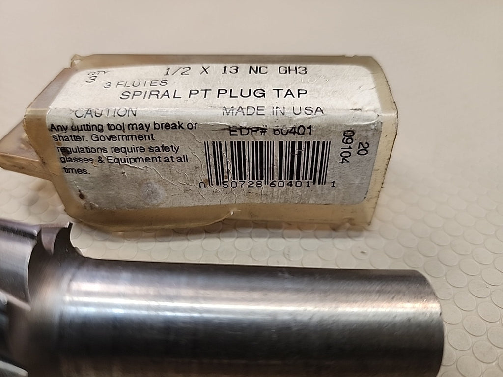 Viking Spiral Pt. Plug Tap 60401 1/2 x 13 NC GH3 3 FLUTES USA