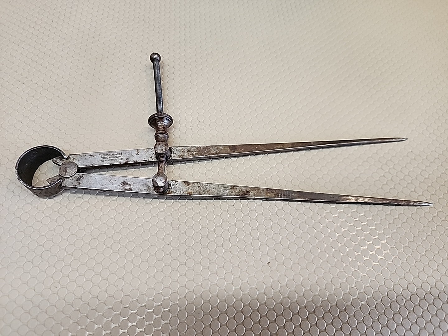 Consolidated Tool Works Inc Spring Caliper -  USA - Machinist 9"