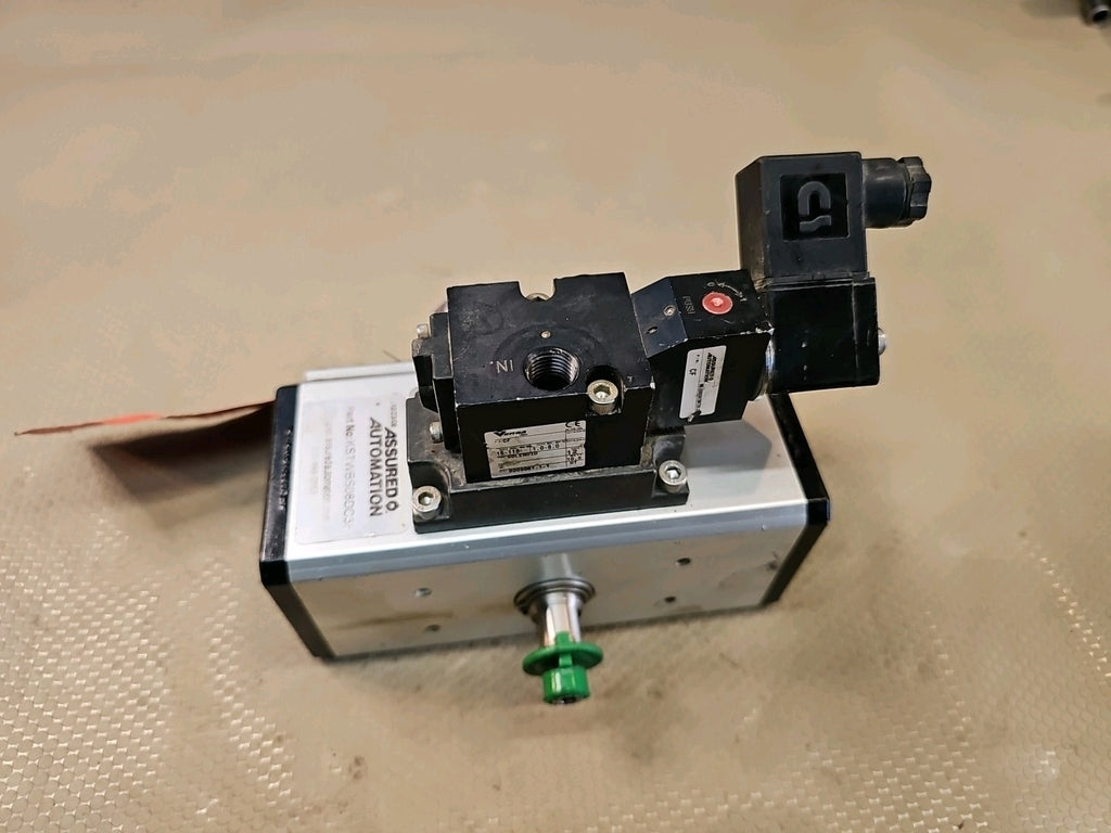Assured Automation Valve KTSWBS08DC3F & Actuator Assembly NPT SS Valve *TESTED*