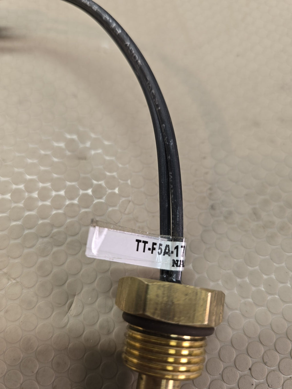 Nason TT-F5A-17 Bimetal Temperature Switch Sensor Brass 2-Pin Connector