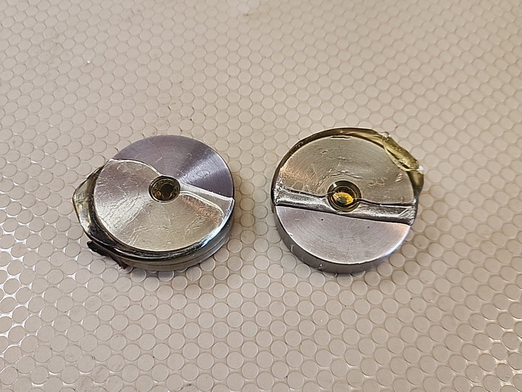 GO NO GO THREAD GAGE SET G1068 (7.216) G1069 (7.106)