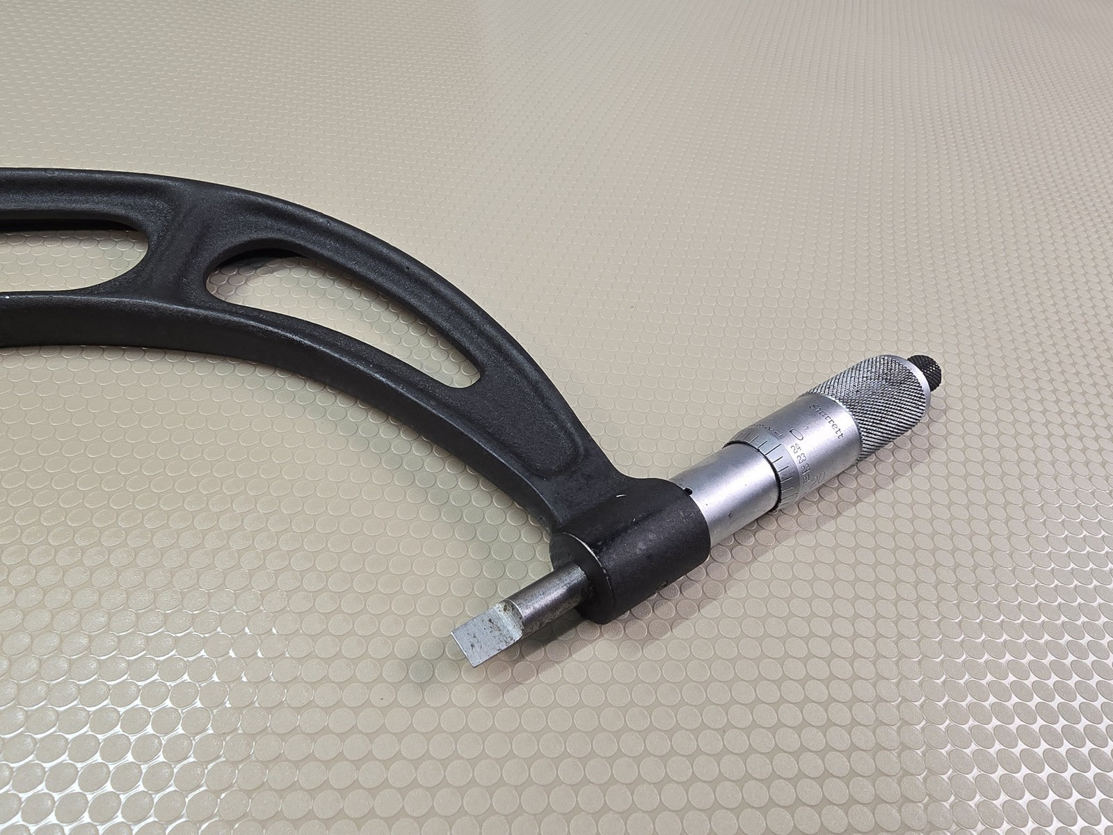 Starrett 486P-8 Blade Type Micrometer 7-8" Inch Machinist Inspection Tool Used