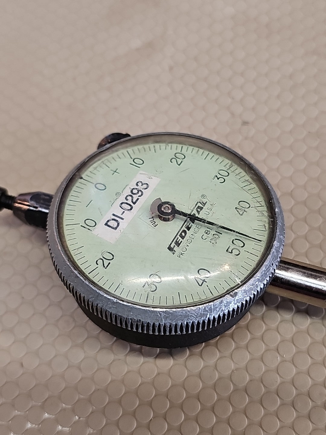 Federal C81S Machinist Dial Indictator with Miracle movement .001" Fully Jeweled