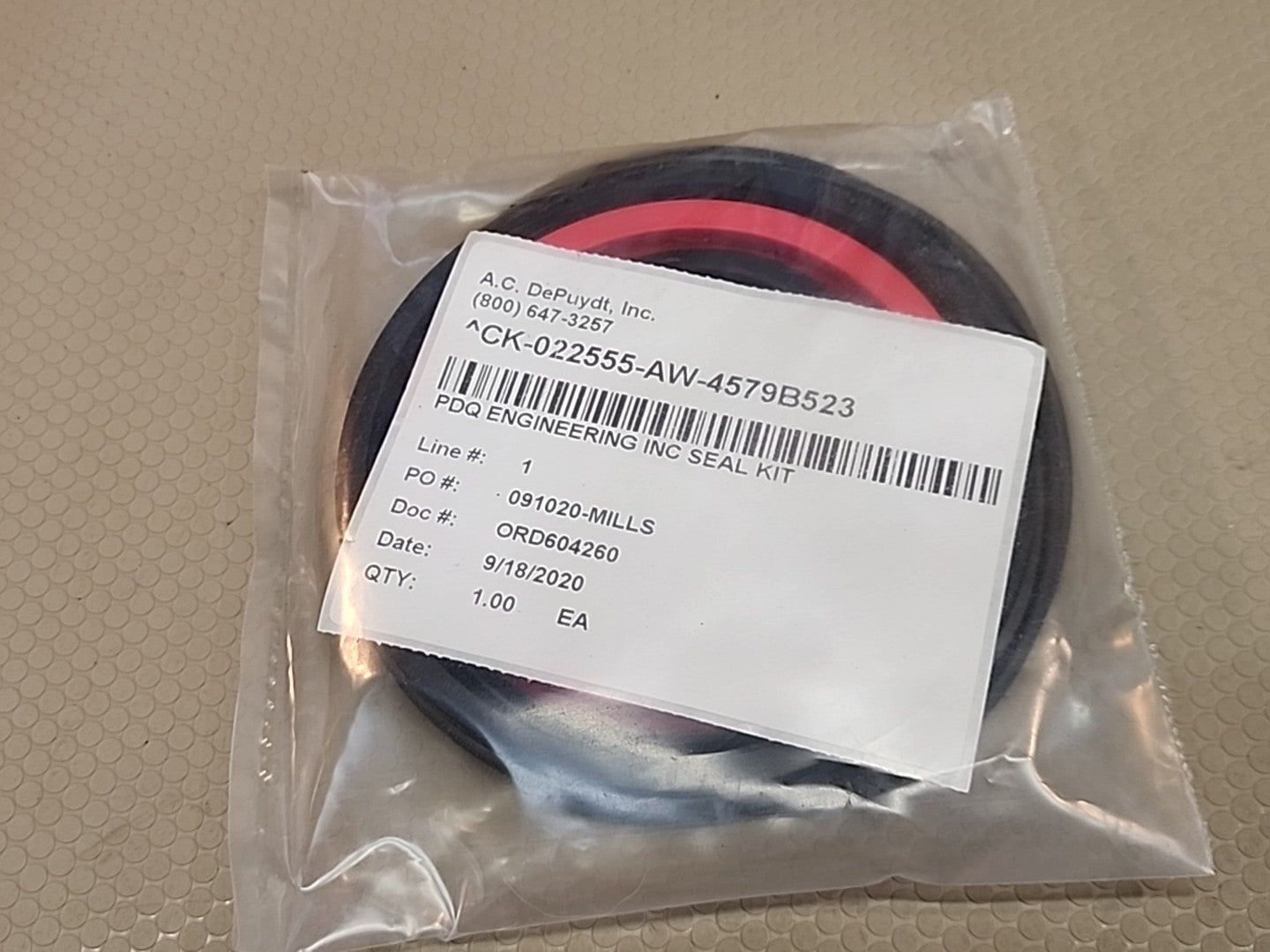 PDQ Engineering Seal Kit CK-022555-AW-4579B523 Hydraulic O-Ring NOS Sealed