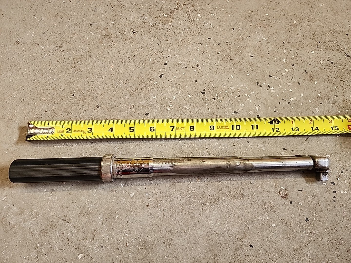 JO LINE Tools INC ANAHEIM CALIF 3/8'' Click Type Torque Wrench