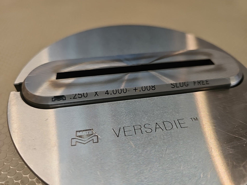Mate Versadie Slug Free Thick Turret Die .250 x 4.000 +.008 – Largest Size Amada