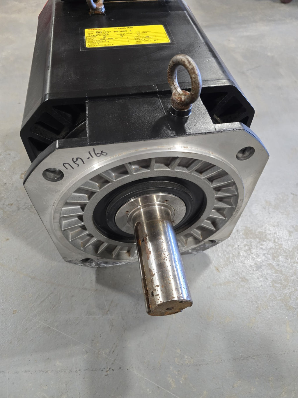 FANUC A06B-0757-B961 #0045-R AC Spindle Motor 15/18.5kW 6000 RPM 200V LARGE!