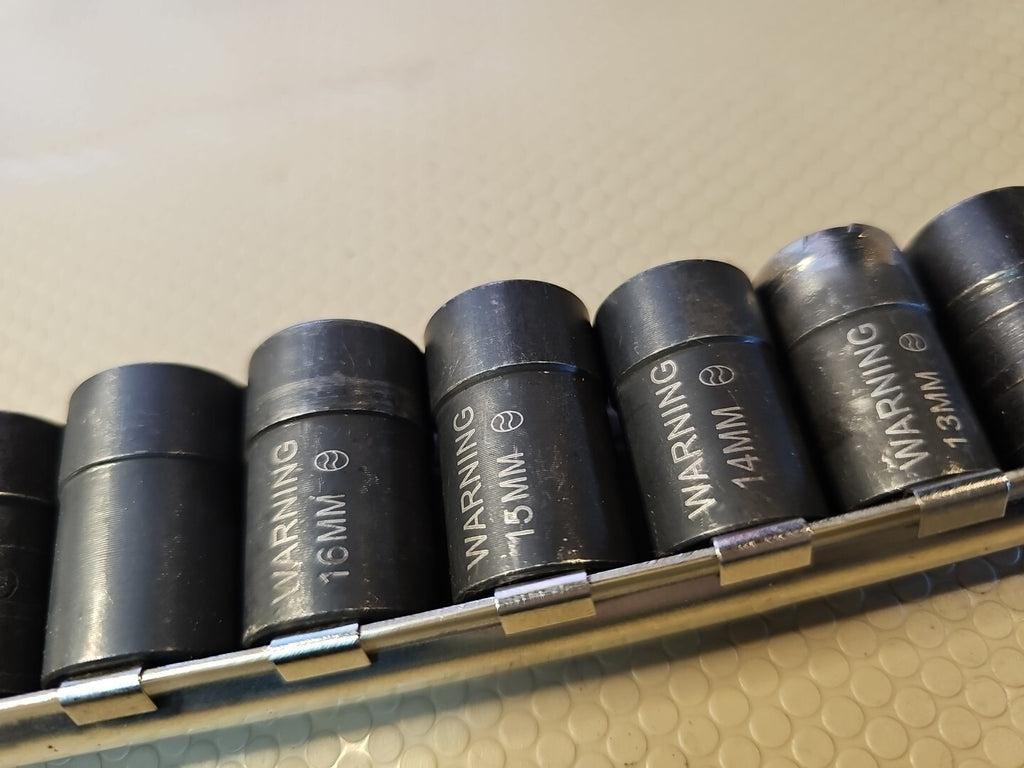 LTI by Milton@ 3/8" Drive Twist Socket Damaged Fastener Removal System 13 Piece