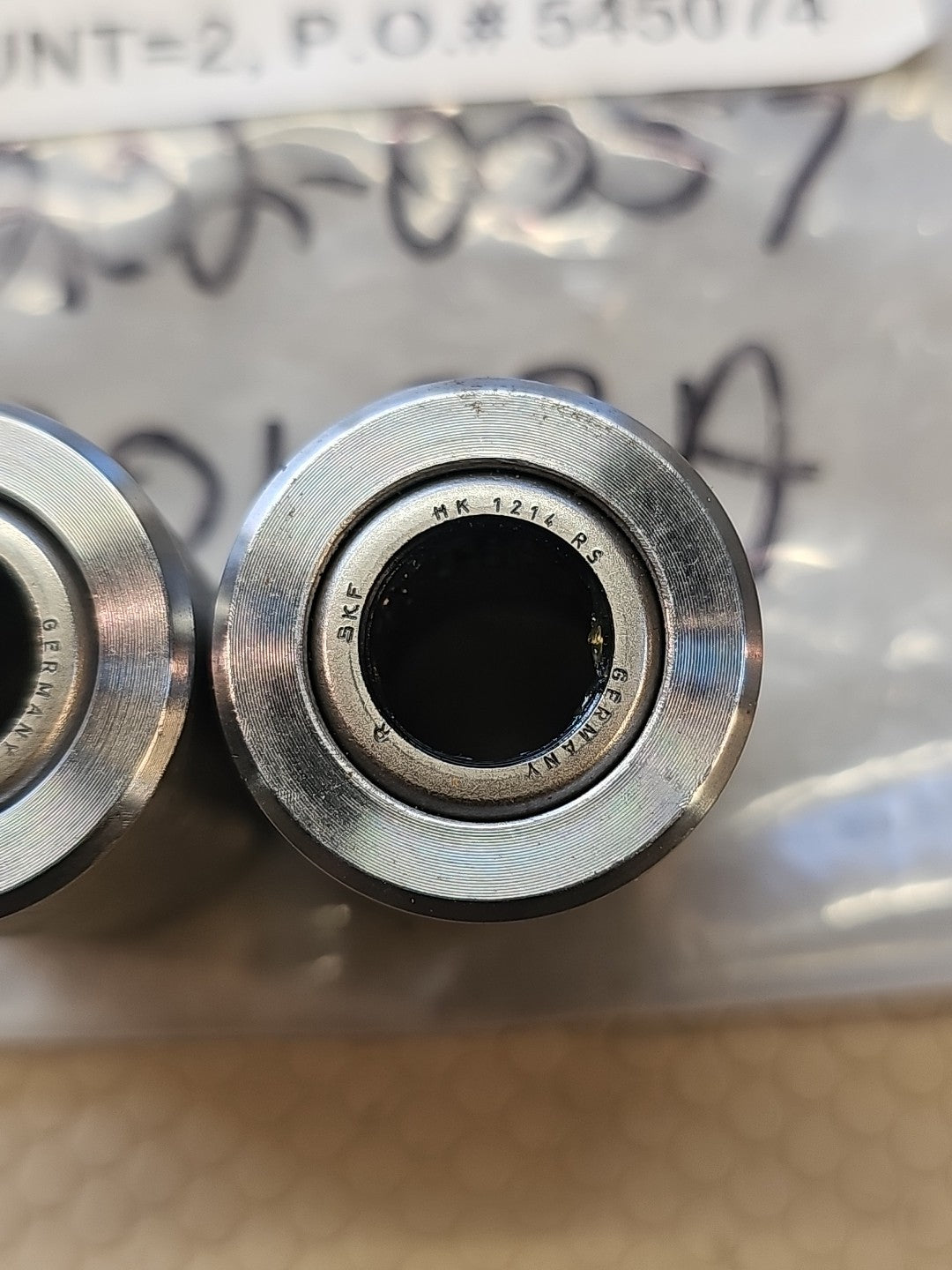 INA HK1214 RS LOT OF 2 DRAWN CUP NEEDLE BEARINGS 