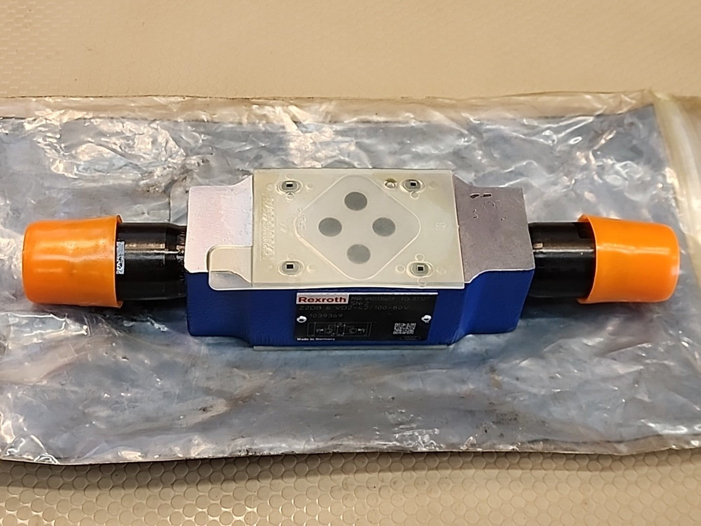 Bosch Rexroth R901335659 Hydraulic Pressure Relief Valve – Z2DB 6 VD2-42/100-80V