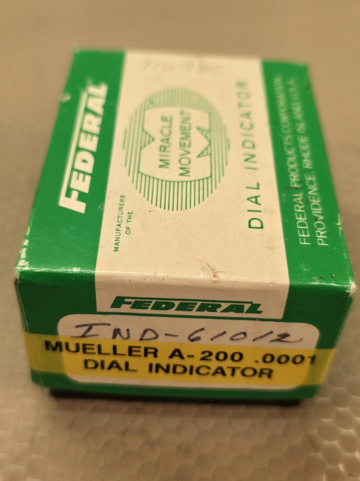 Mueller  IND-61012 A-200 .0001" Dial Indicator Precision Gage