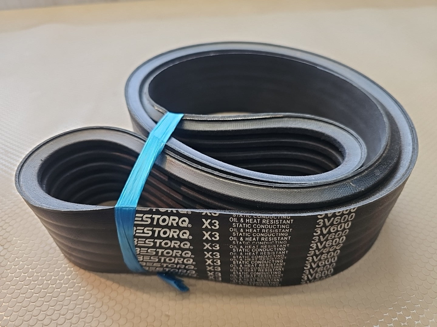 BESTORQ X3 V-BELT, ClASSIC WRAPPED RUBBER V-BELT BV600 OIL & HEAT RESISTANT