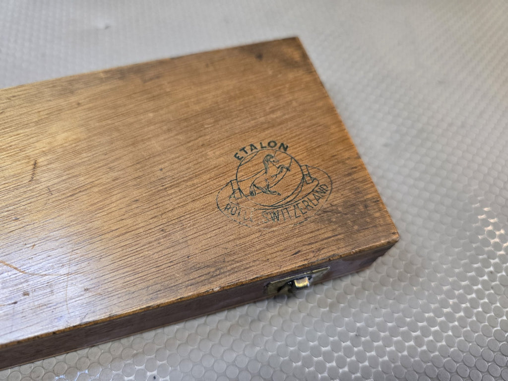 Etalon Outside Micrometer 2”-3” Carbide .0001" Original Case - Switzerland
