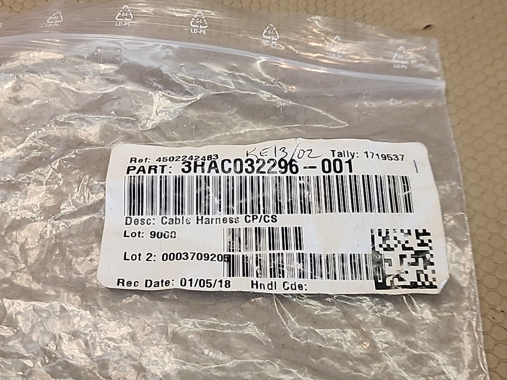 Harness 3HAC032296-001 For ABB Robotics IRB 1200-5/0.9 Body CP/CS