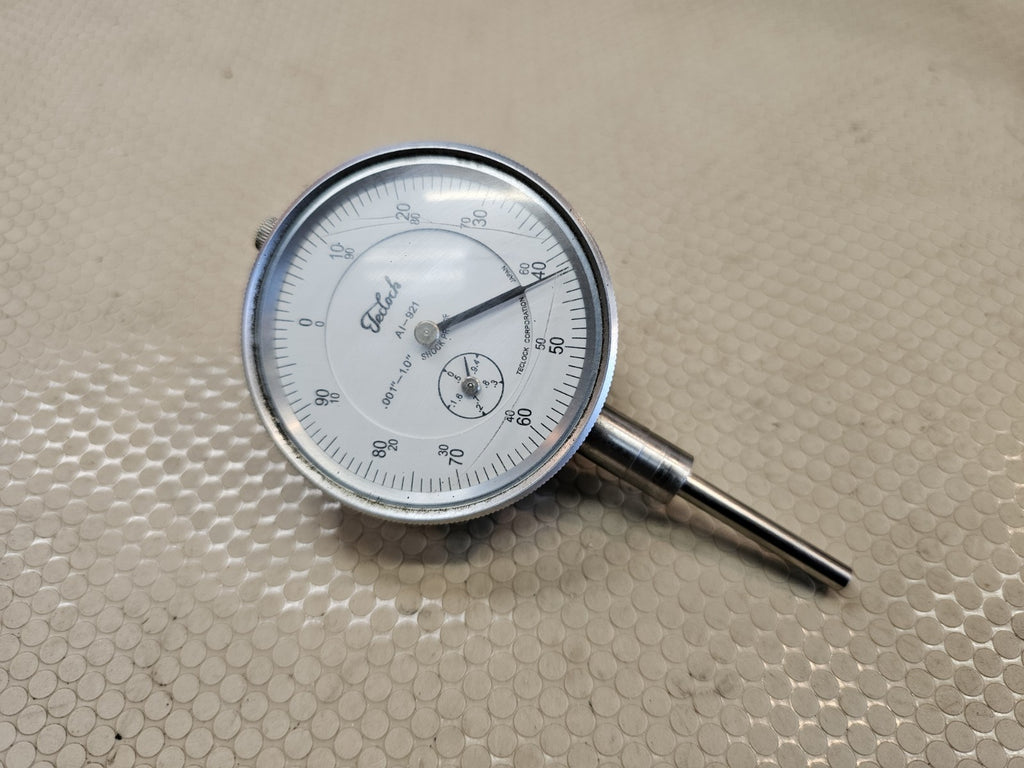 Teclock Dial Indicator / Gauge .001" - 1.0" Shock-Proof  AI-921 Japan