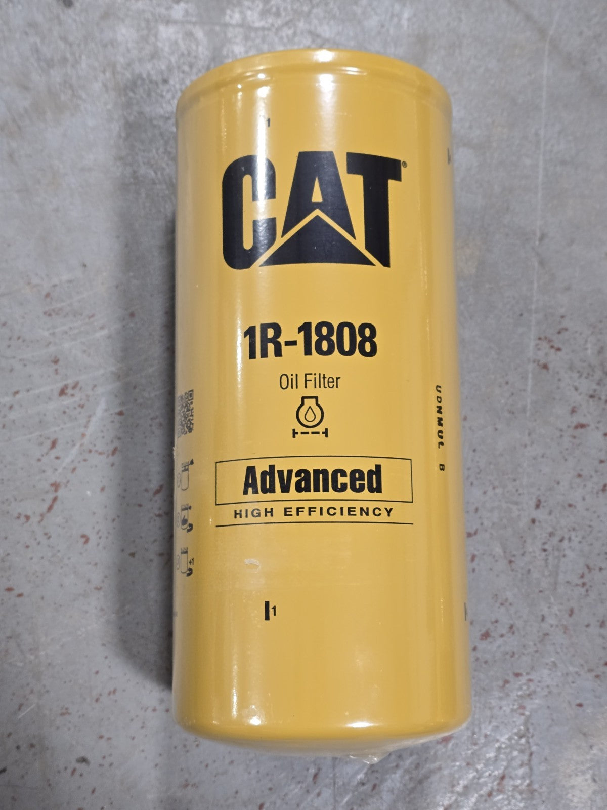 Genuine CAT 1R-1808 Engine Oil Filter | OEM Caterpillar 1R1808 (Pack of 2)