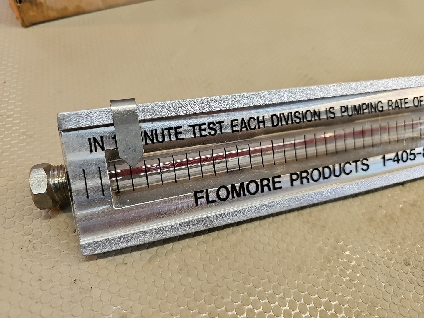 Flomore Products, 300 Series Drum Gauge Level Glass Sight NEW