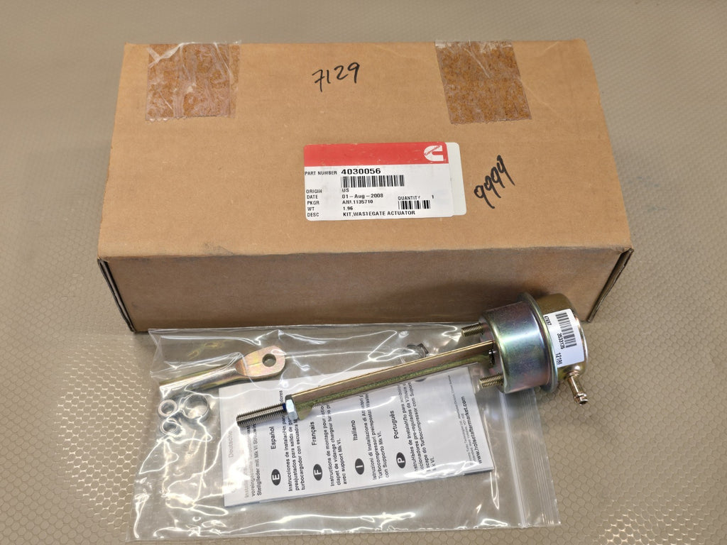 Genuine Cummins Turbocharger Wastegate Actuator Kit Cummins 3533135 4030056