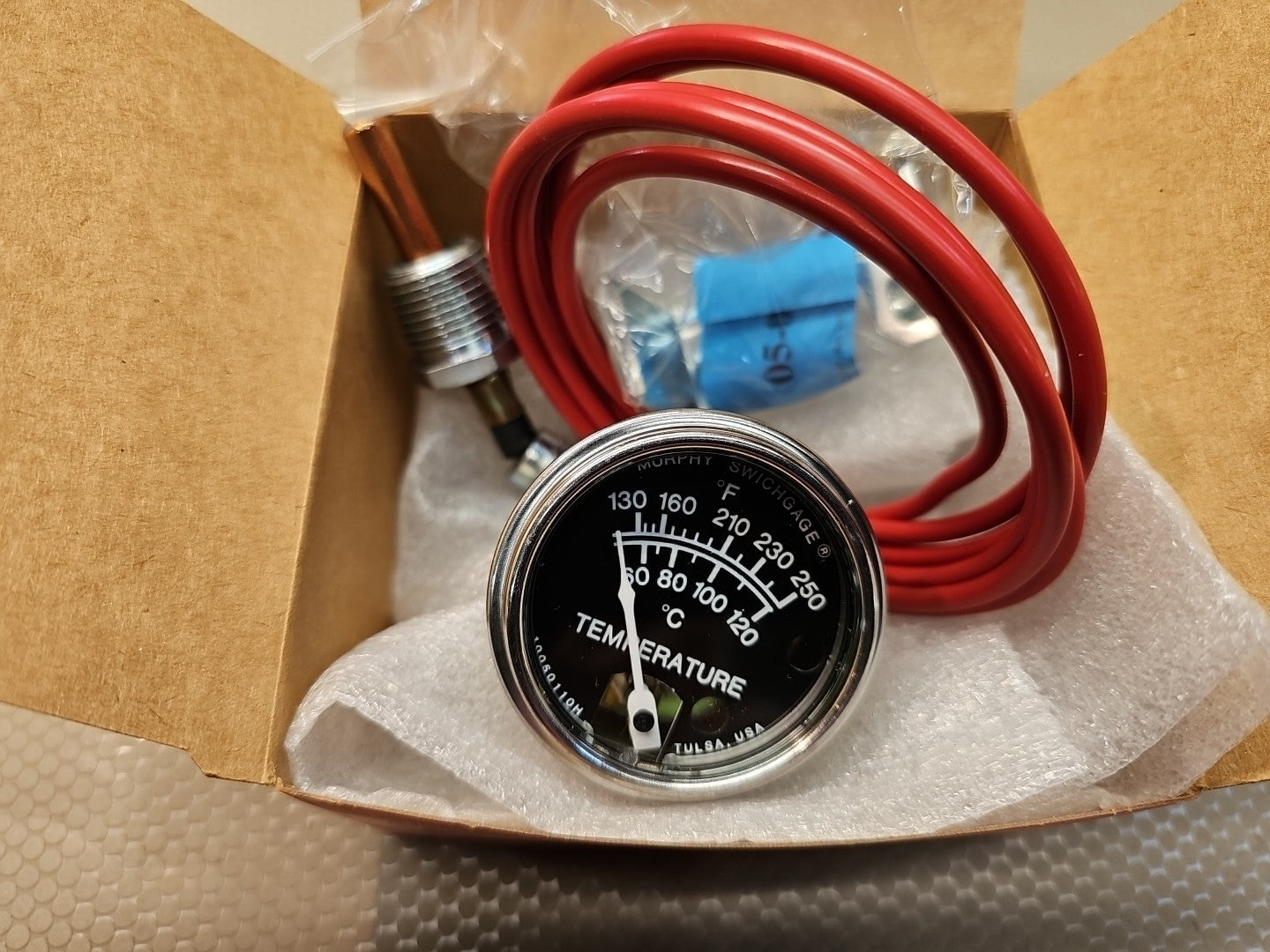 Murphy 20BTG-250-6-1/2 Temperature GaugePN 10702524 NEW