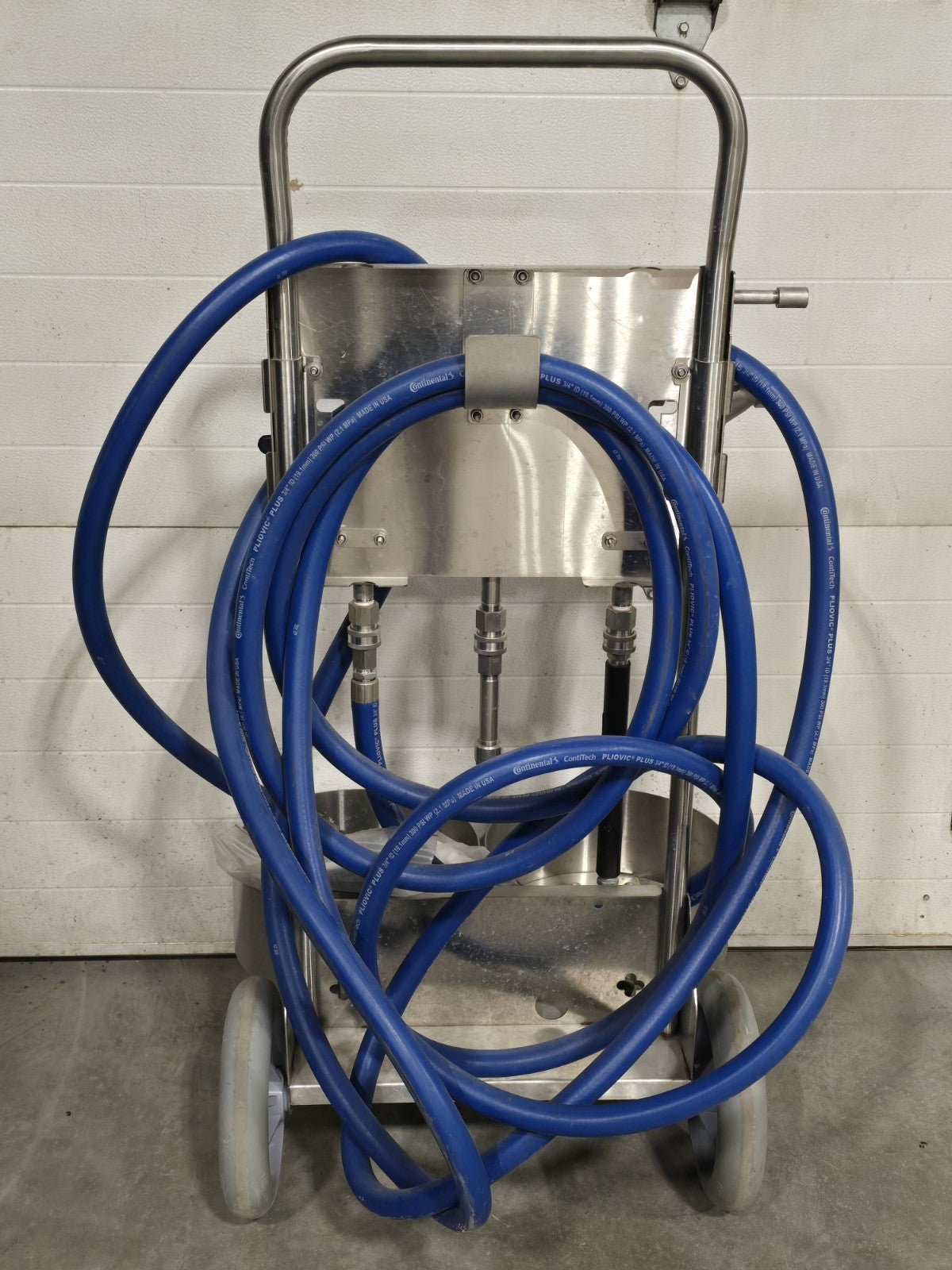 Lafferty Portable 517 Sanitize/Rinse/LC Foam Hose Drop Station 915828 Cart
