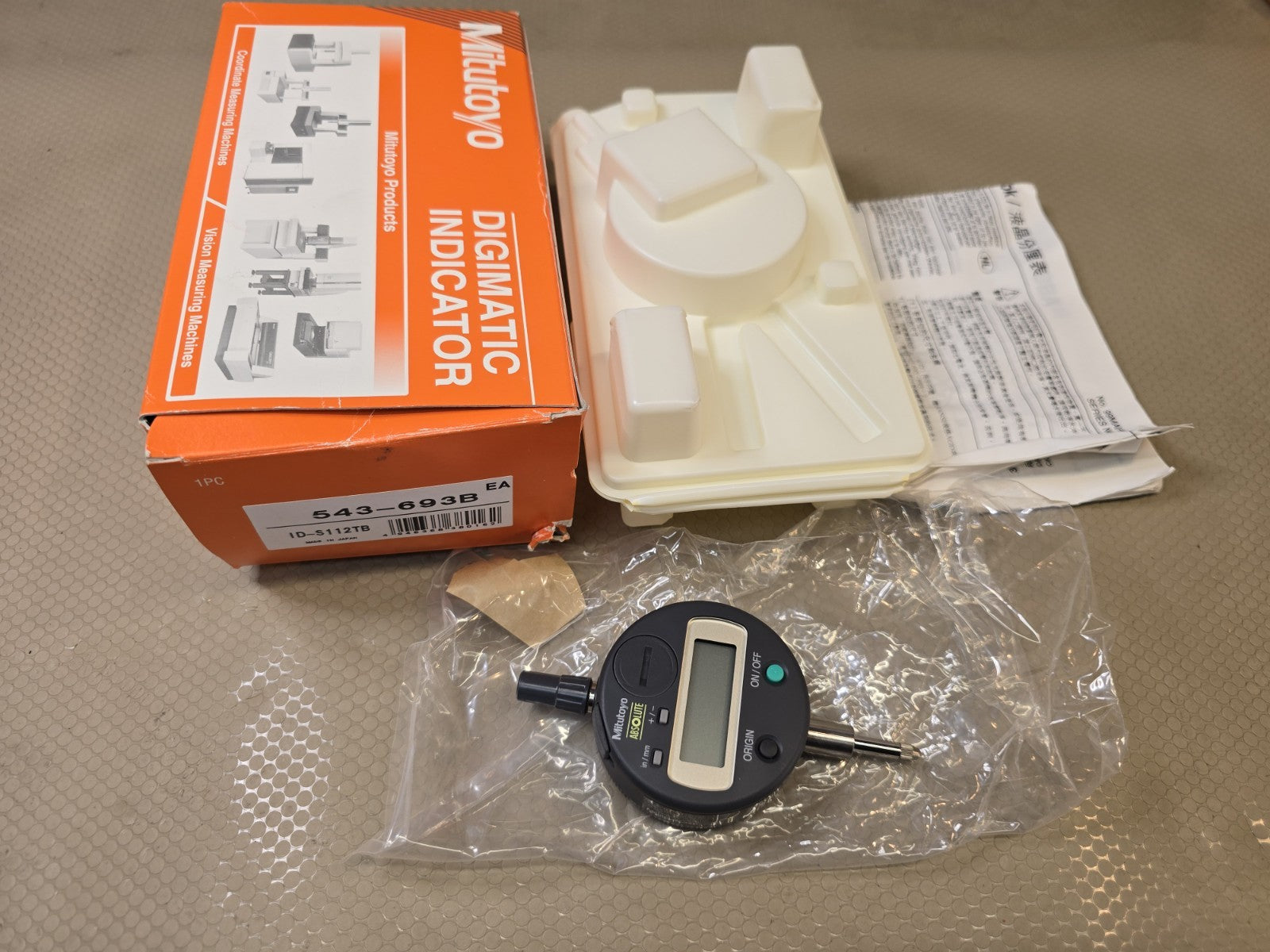 NEW MITUTOYO Digital Dial Indicator Digimatic In Box 543-693b 