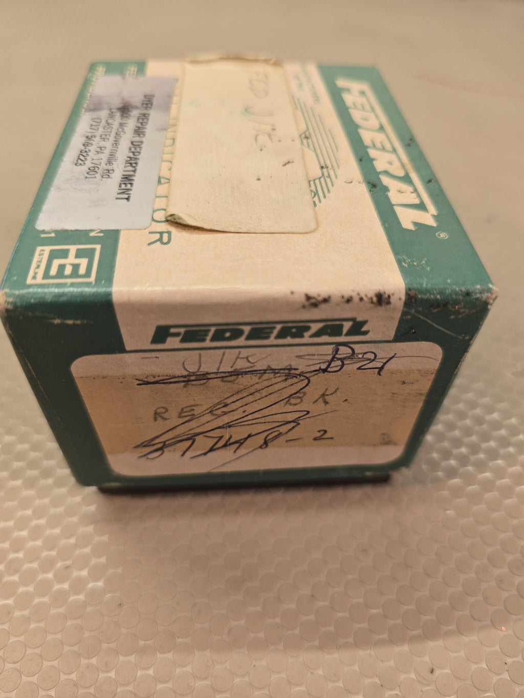Mahr Federal J1K Dial Indicator .0001" Full Jeweled Miracle Movement USA