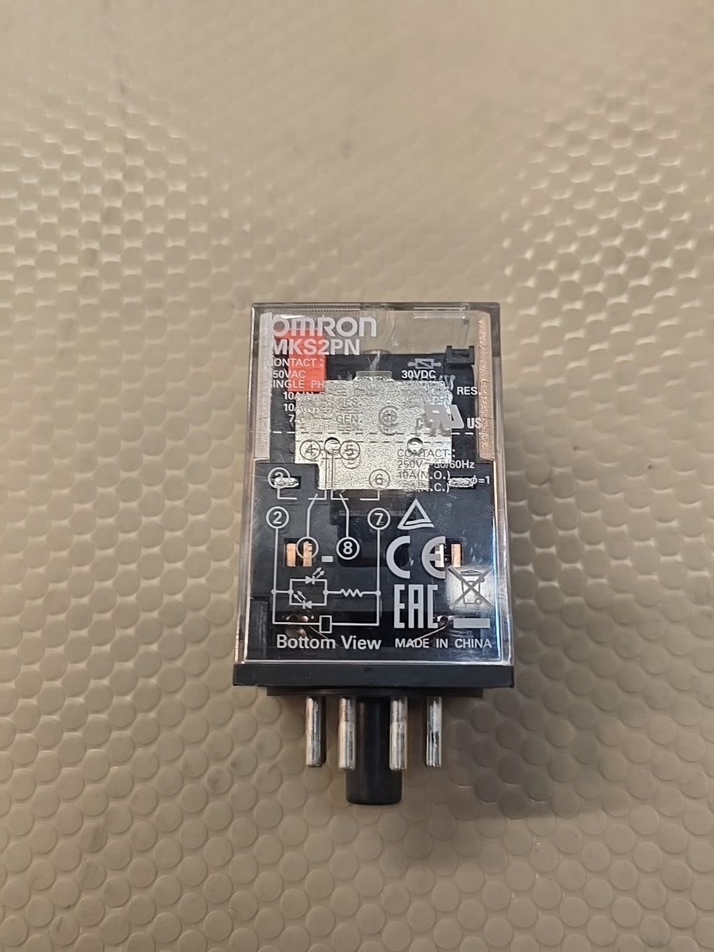 OMRON MKS2PN-24VDC Power Relay 8Pin 10A