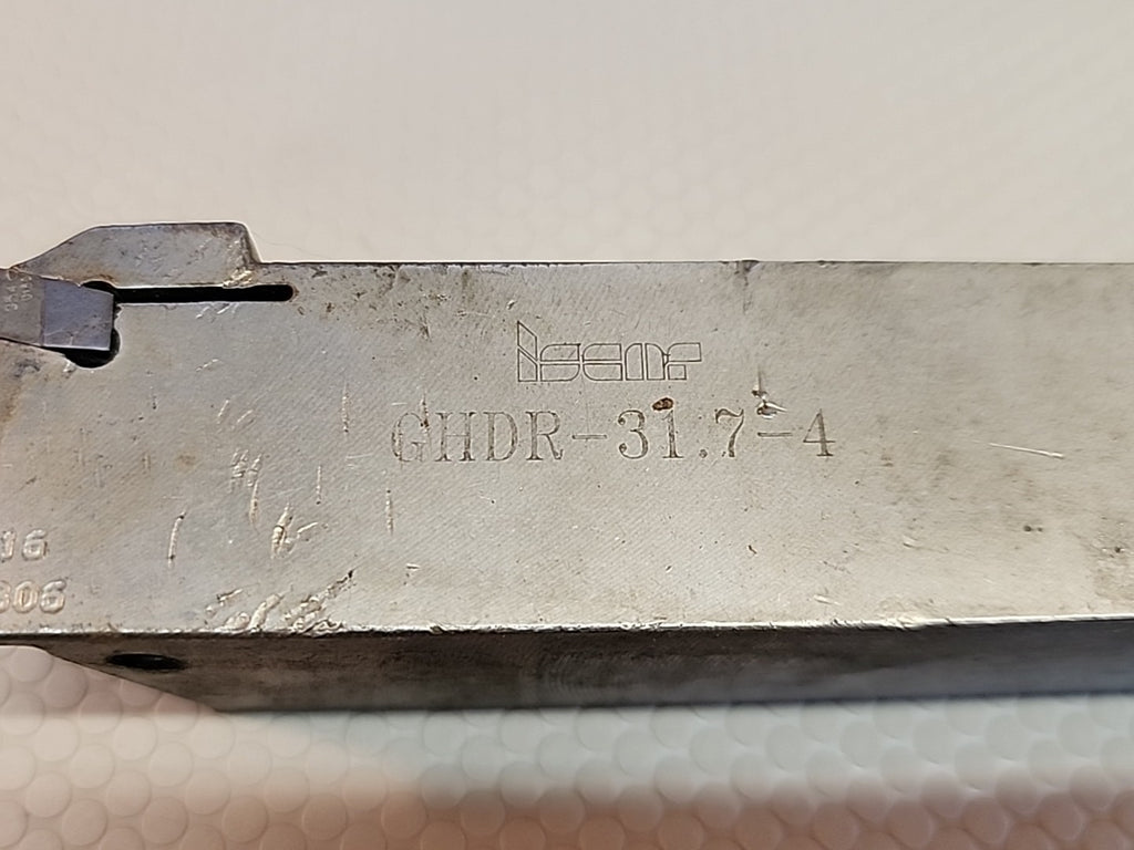 Iscar GHDL 31.7-4 Indexable Tool Holder Grooving Parting 1.25" Shank CUT-GRIP