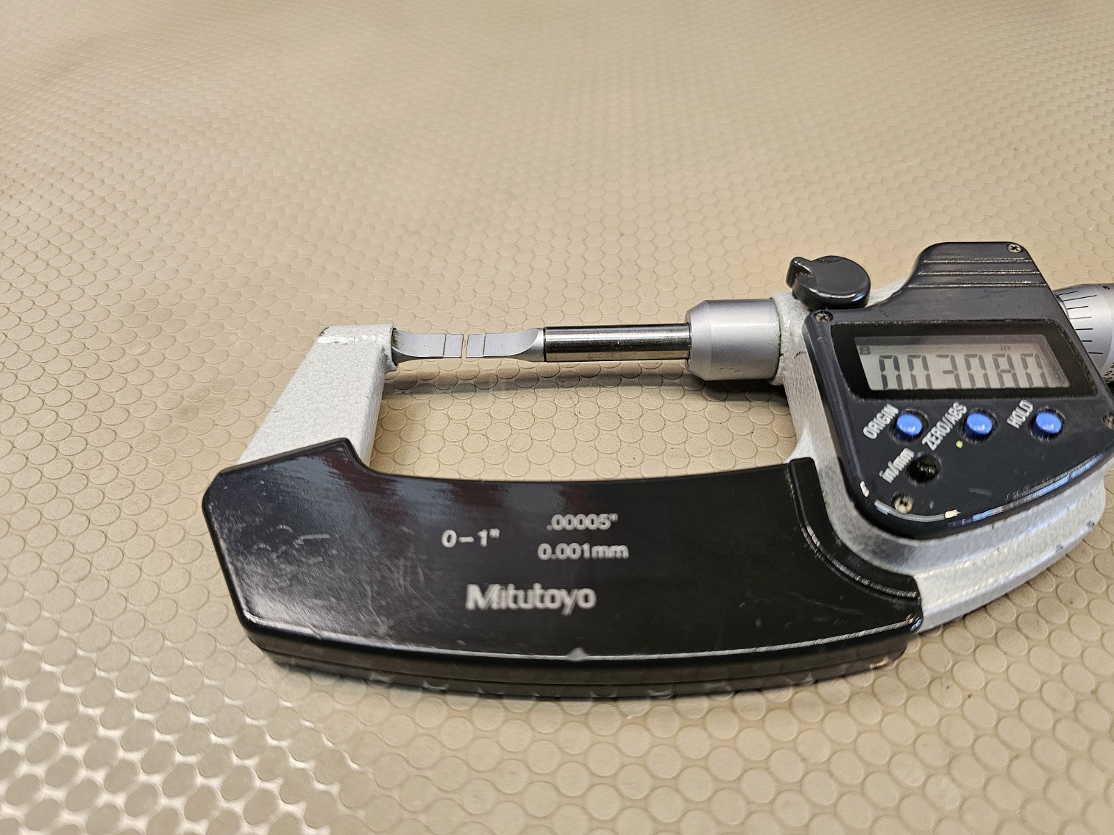 Tesa 072108669 MICRO-ETALON 225 Indicating Pressure micrometer Anvil Dial  