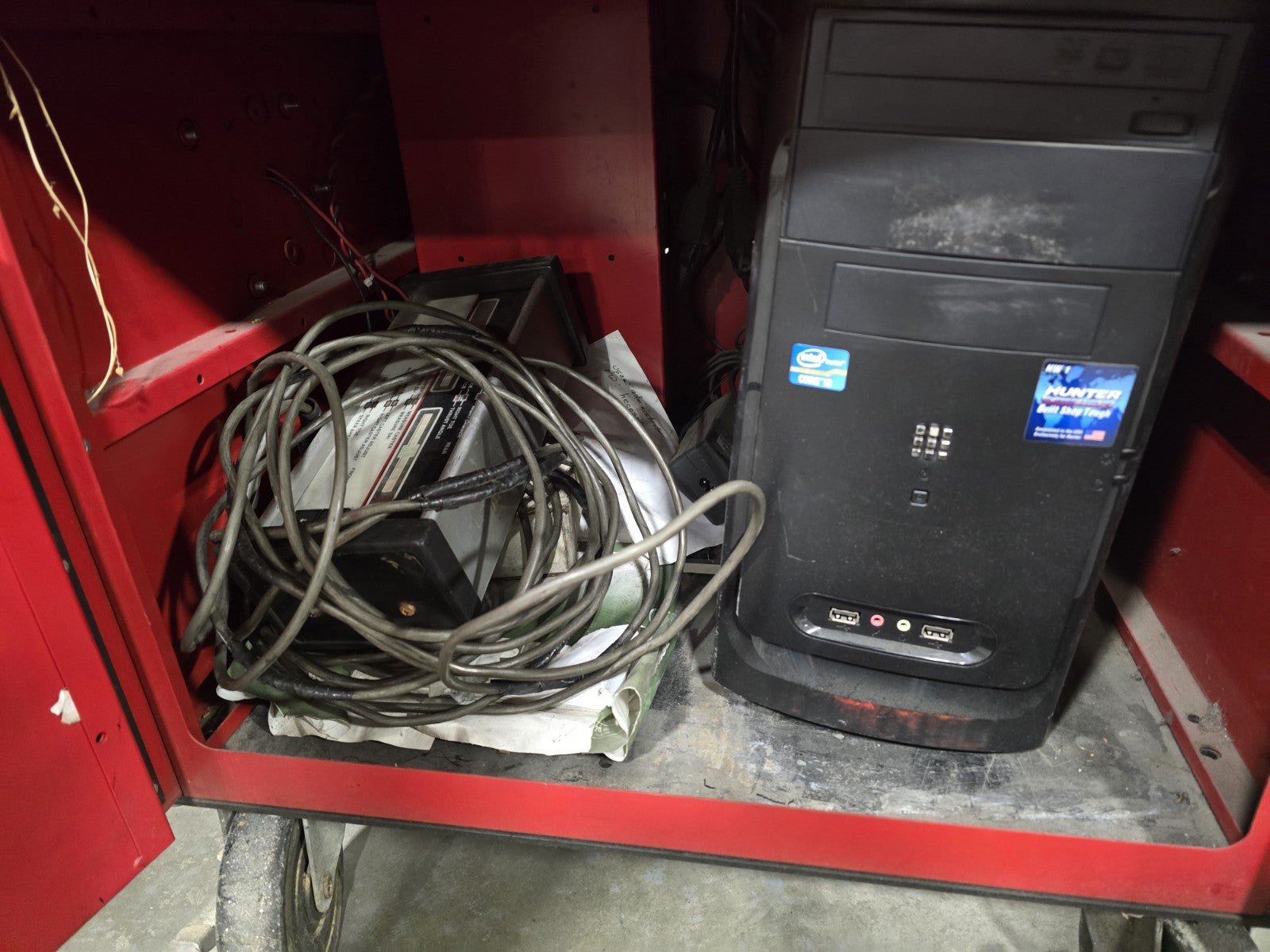 Hunter S811 Computerized Wheel Alignment System with Monitor, and PC, FULL SET