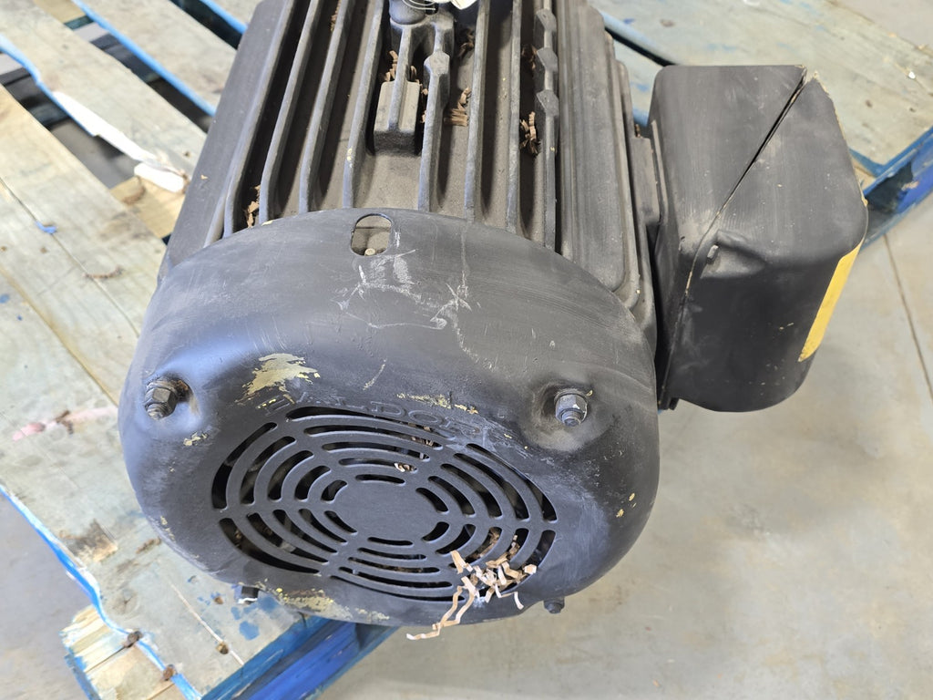 ​Baldor 25HP Electric Motor CEM4107T w/ Grundfos FPS Vertical Multistage Pump 