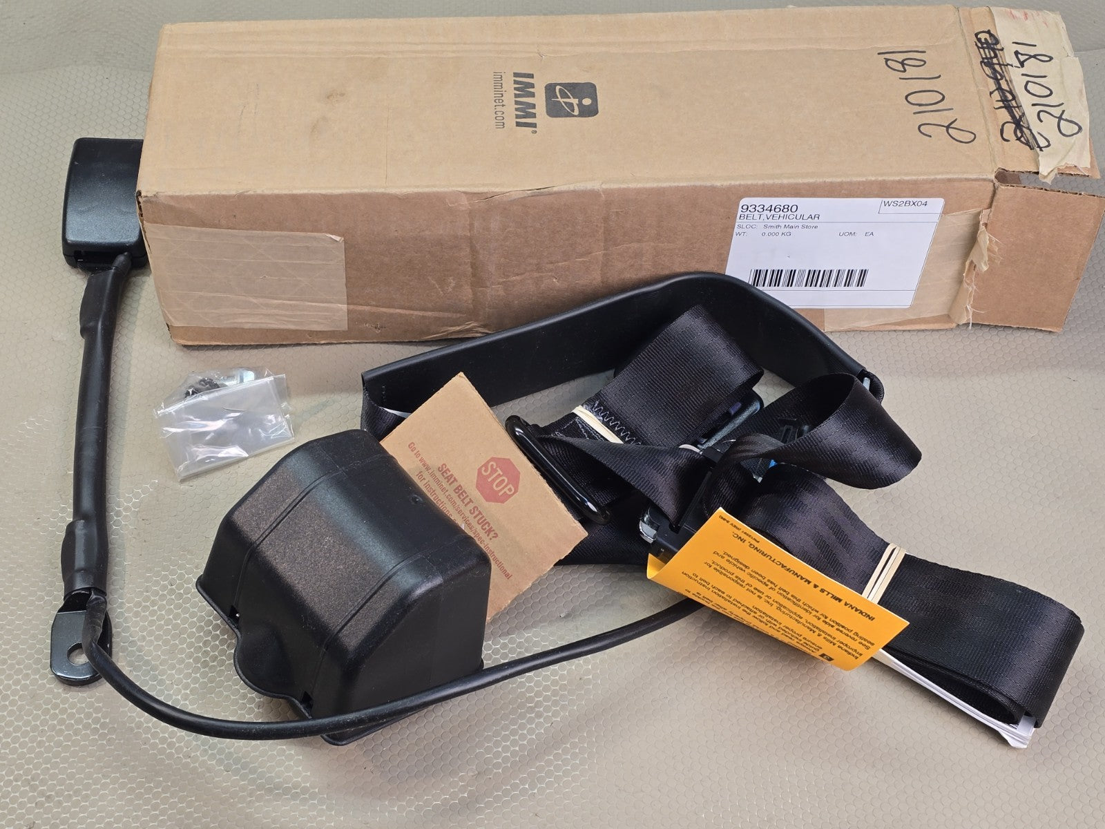 Thomas Built 176136 Seat Belt Assembly Saf-T-Liner C2 Freightliner IMMI F115145A