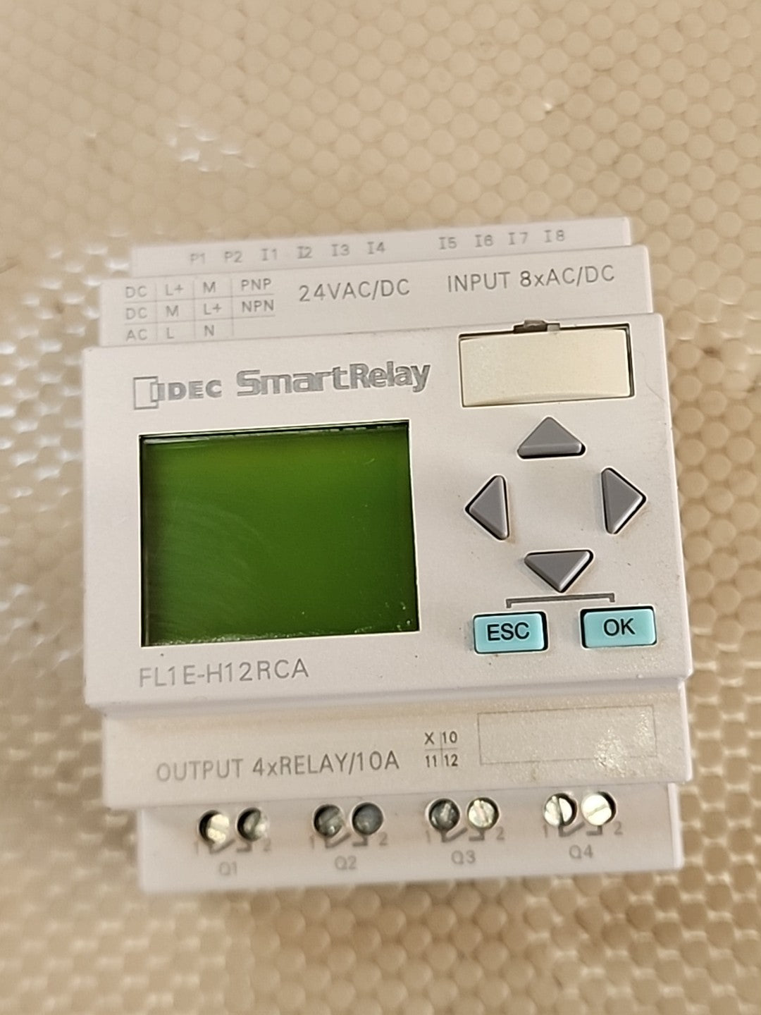 IDEC SmartRelay FL1E-H12RCA Smart Relay Plc Module
