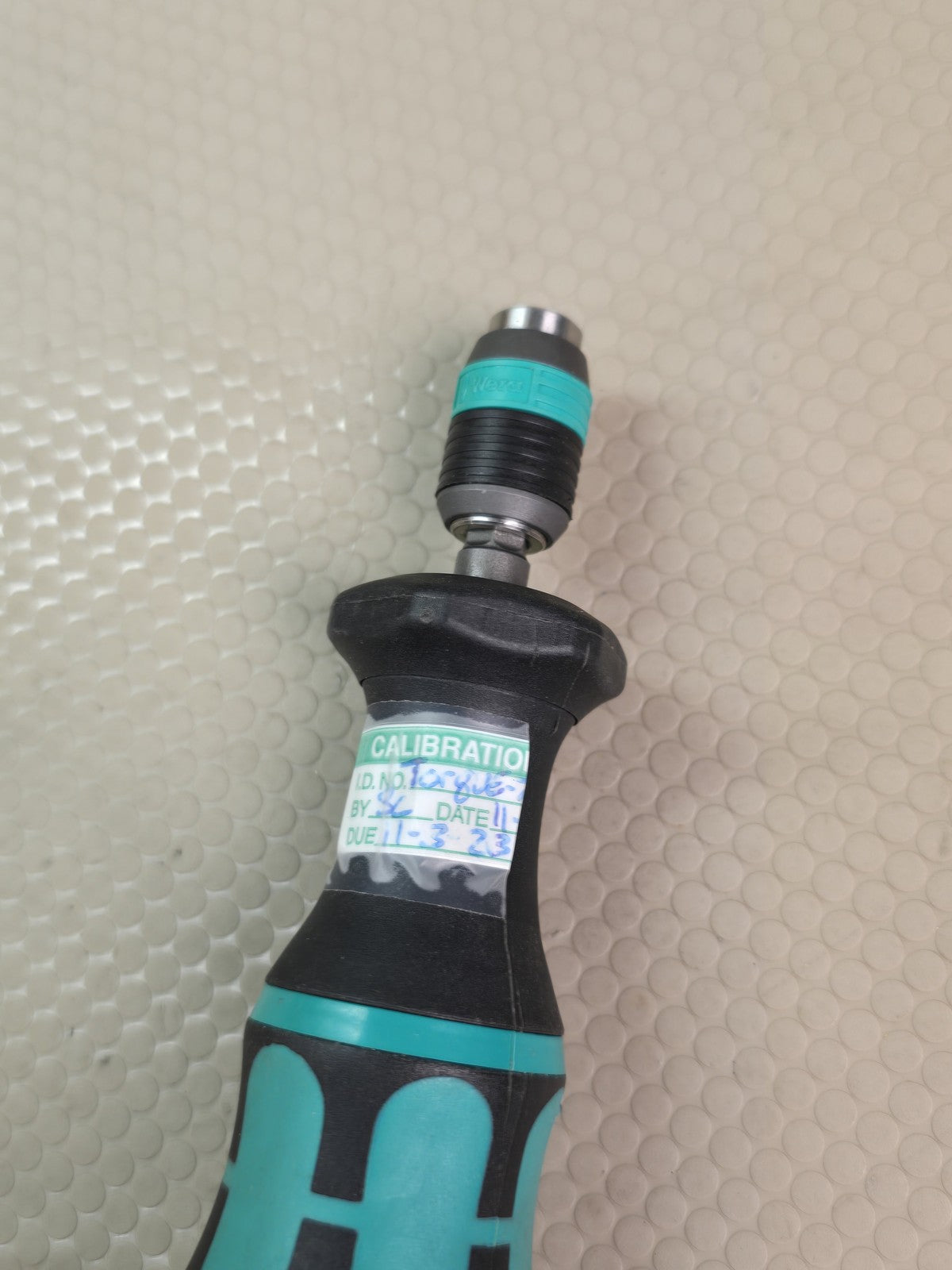 Wera 05074720001 7465 Kraftform Pre-Set Torque Screwdriver 2.5 in-lbs