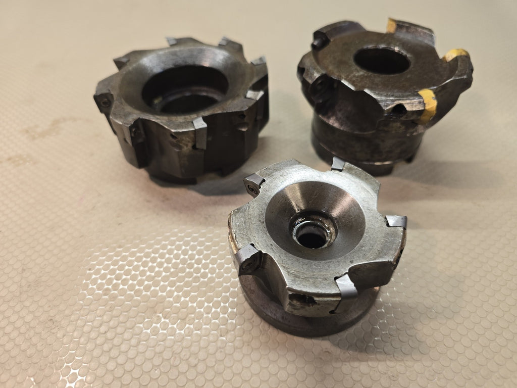 3x Iscar / Other 3 inch 3.5 Inch MILLING HOLDER Shell Mill Face Cutter